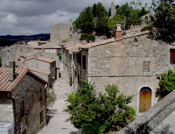 Rocca Aldobrandesca di Rocchette di Fazio, Italy